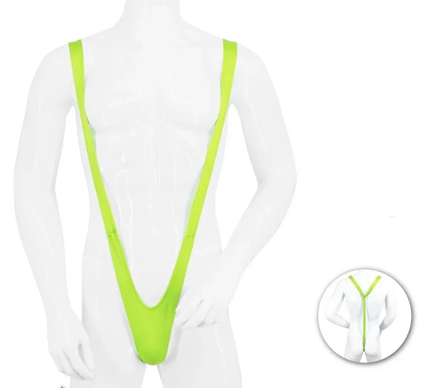 Tanga Sexy Verde de Borat para Hombre Despedidas Soltero/a Partilandia