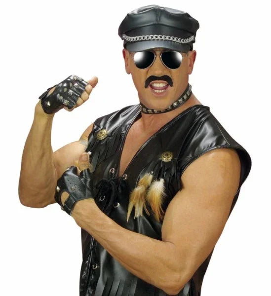 Kit Rockero con Guantes, Collar y Pulsera Complementos Rockeros y Moteros Widmann