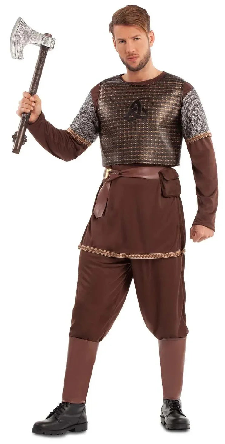 Disfraz de Guerrero Vikingo Ragnar para Hombre Vikingos Viving
