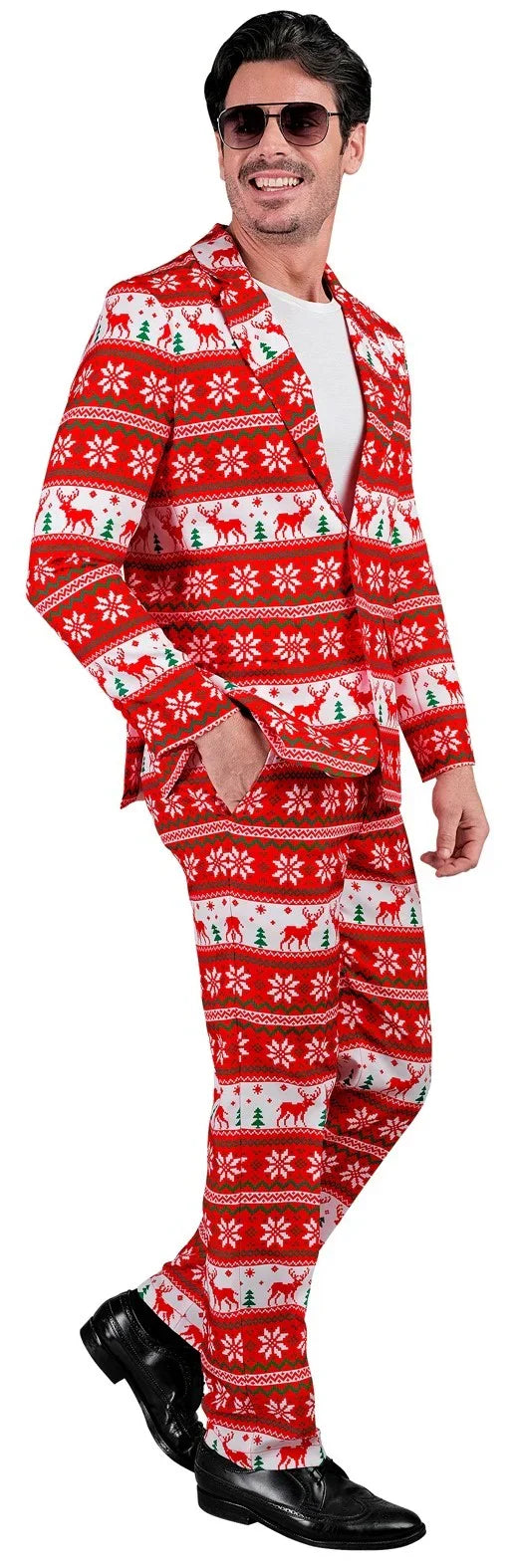 Traje con Estampado Navideño para Hombre Trajes Originales Widmann
