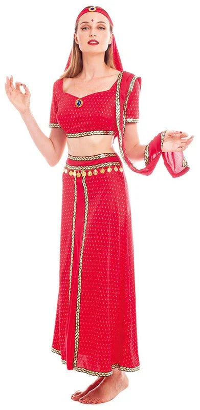 Disfraz de Princesa Hindú para Mujer Hindús Partilandia
