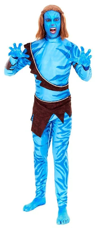 Disfraz de Guerrero Na'vi Avatar para Hombre Avatar Partilandia