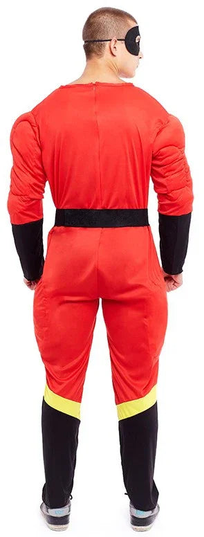 Disfraz de Superhéroe Increíble Musculoso para Hombre Los Increíbles Partilandia