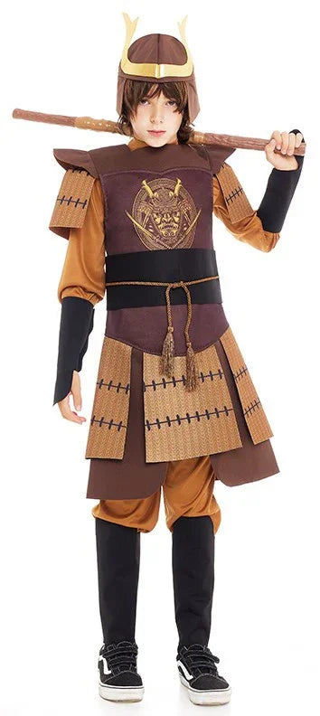 Disfraz de Samurái con Armadura para Niño Samurai Partilandia