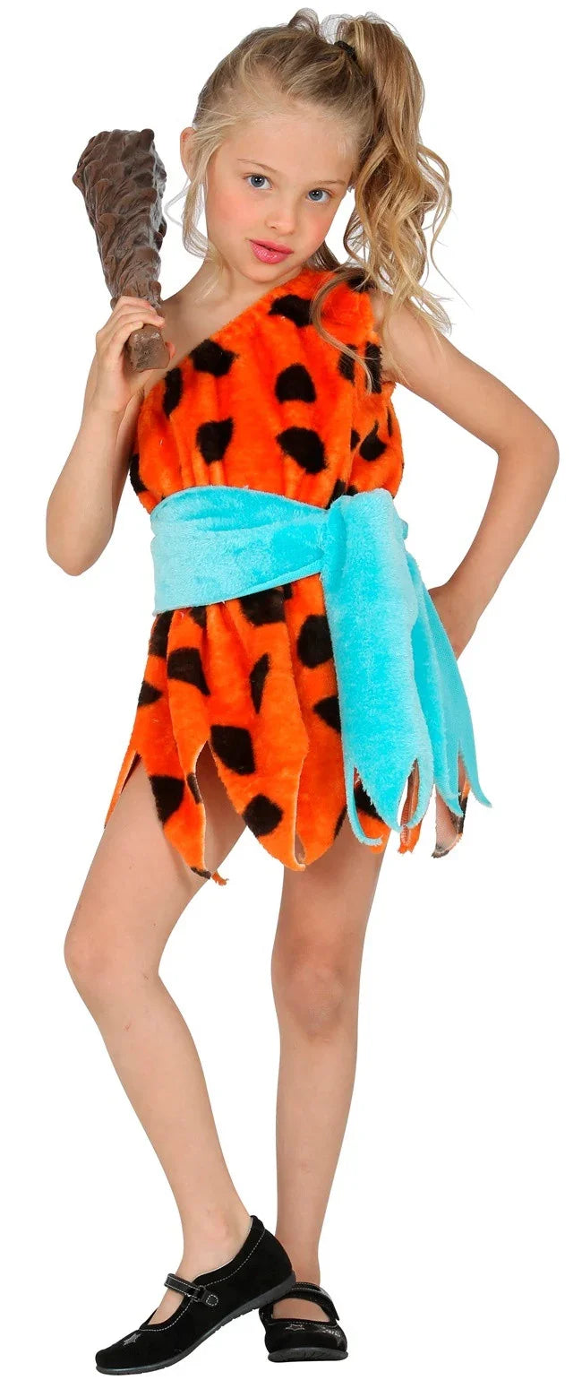 Disfraz de Troglodita Picapiedra para Niña Los Picapiedra Widmann