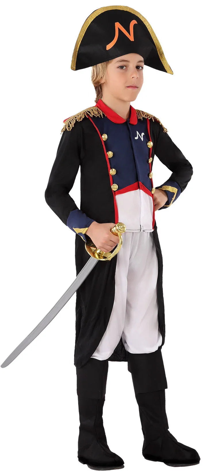 Disfraz de Napoleón Bonaparte para Niño Napoleón Atosa