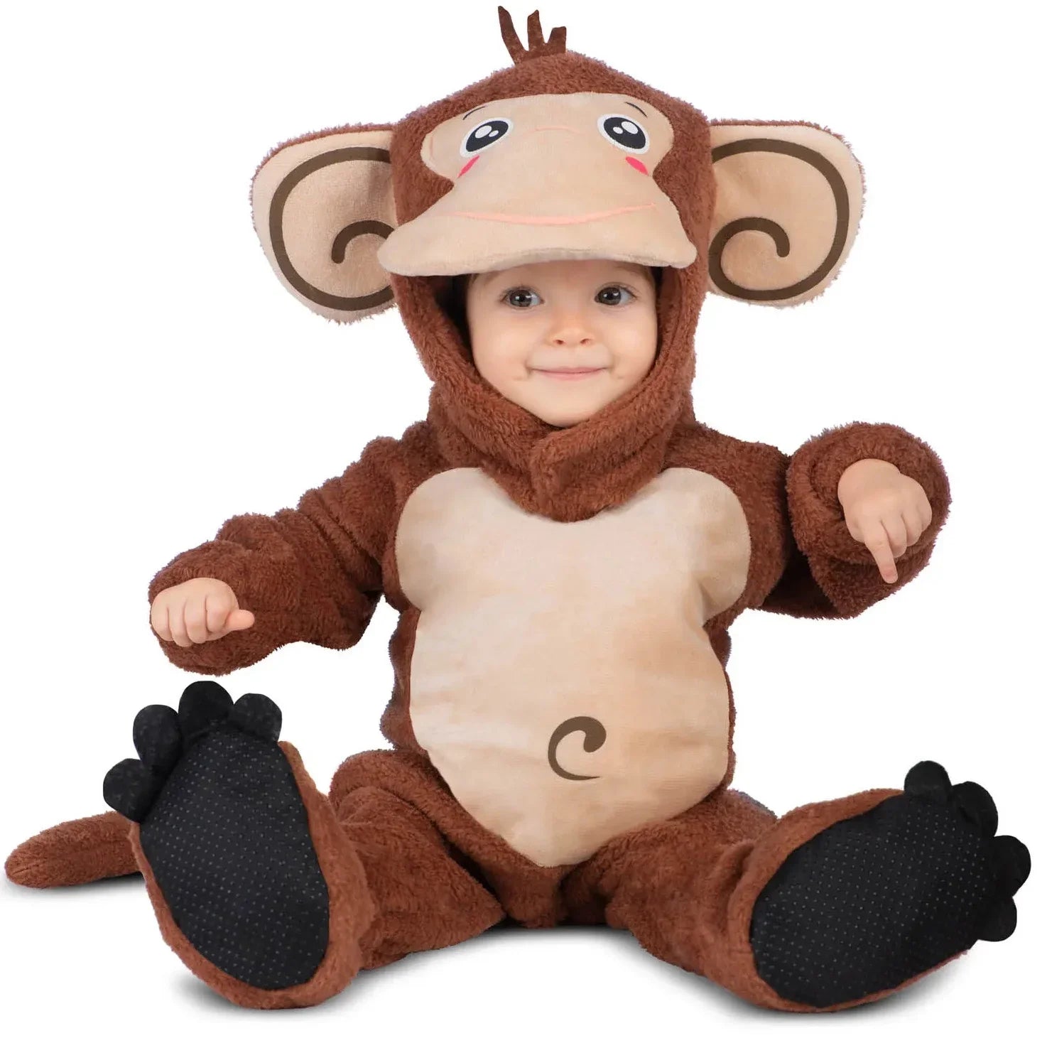 Disfraz de Mono Premium para Bebé Animales Infantiles Viving