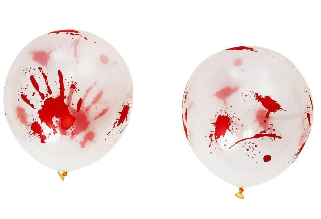 Pack de 8 Globos Sangrientos Globos Smiffys