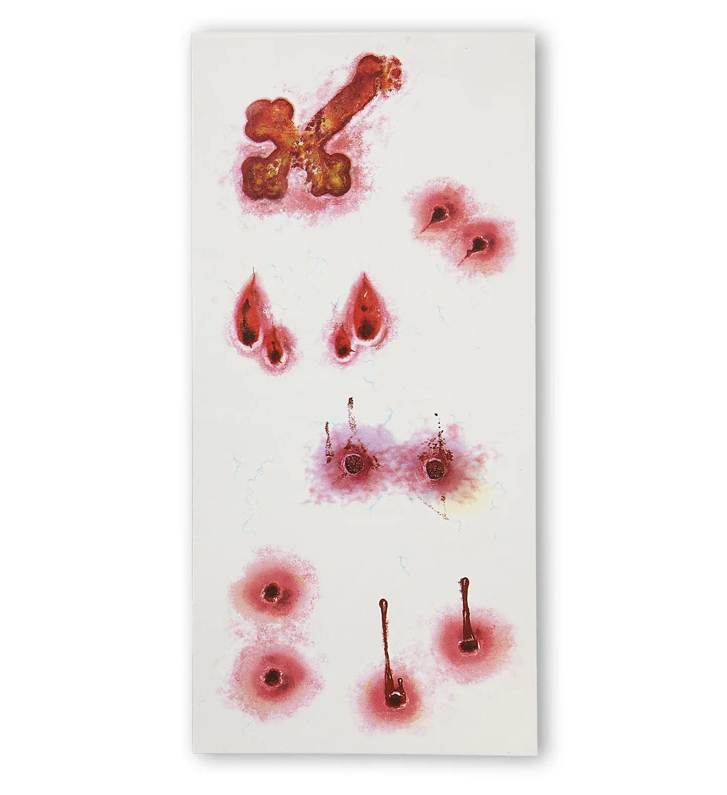 Kit de Tatuajes de Mordiscos de Vampiro Vampiros y vampiresas Widmann