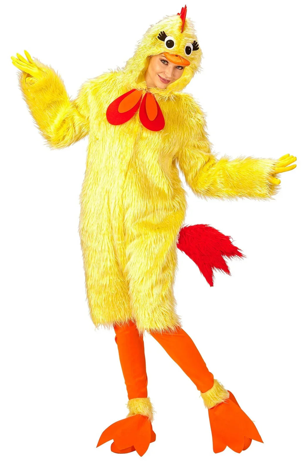 Disfraz de Pollito de Peluche para Mujer Pollo y Gallina Widmann