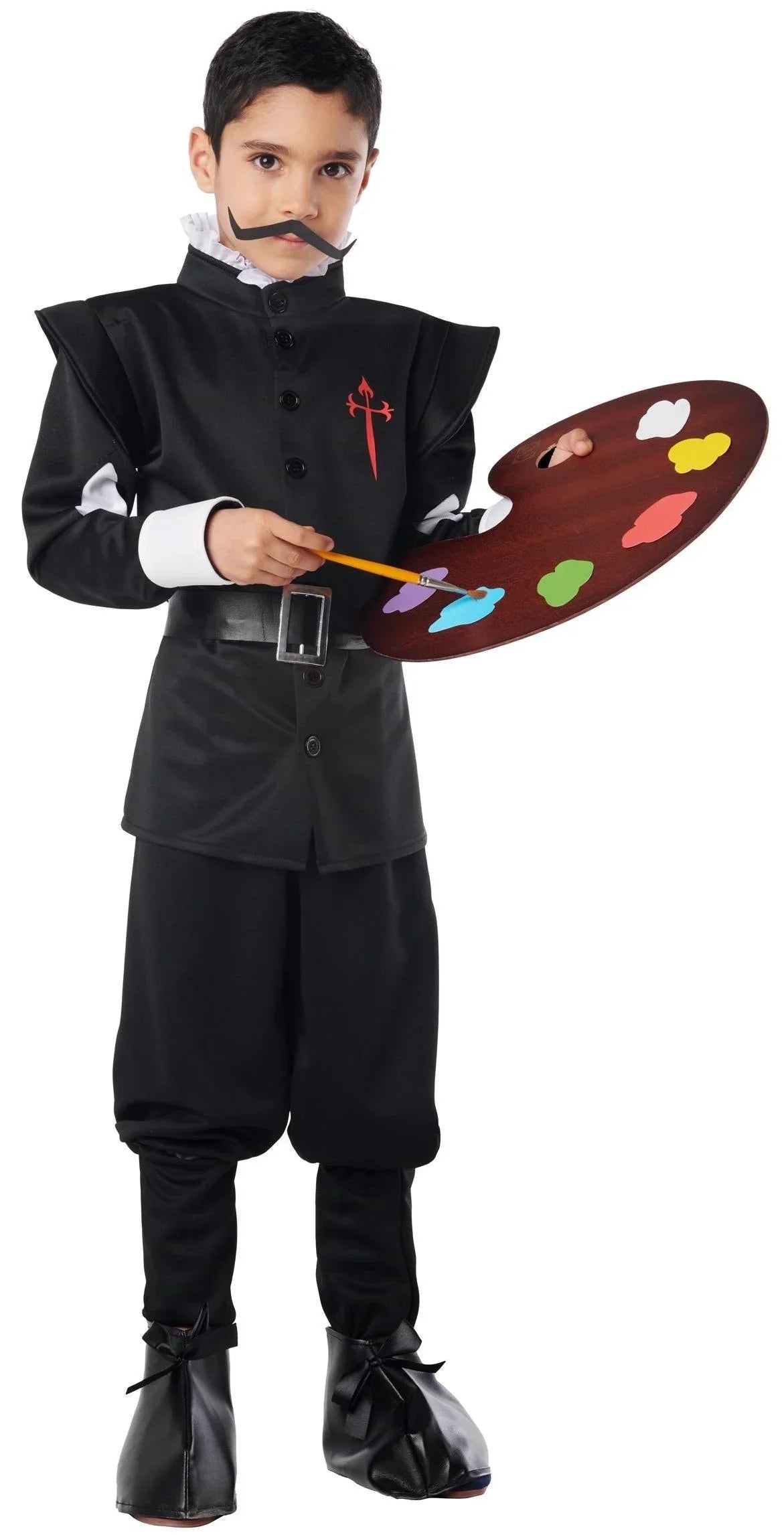 Disfraz de Pintor Velázquez para Niño Pintores Kimokawaii