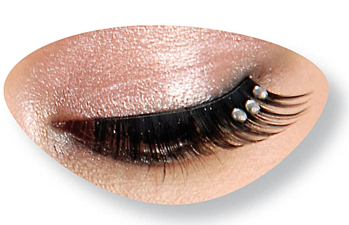 Pestañas Negras con Brillantes COMPLEMENTOS Widmann