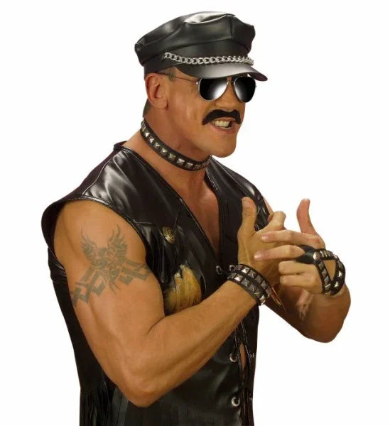 Collar negro de tachuelas COMPLEMENTOS Widmann