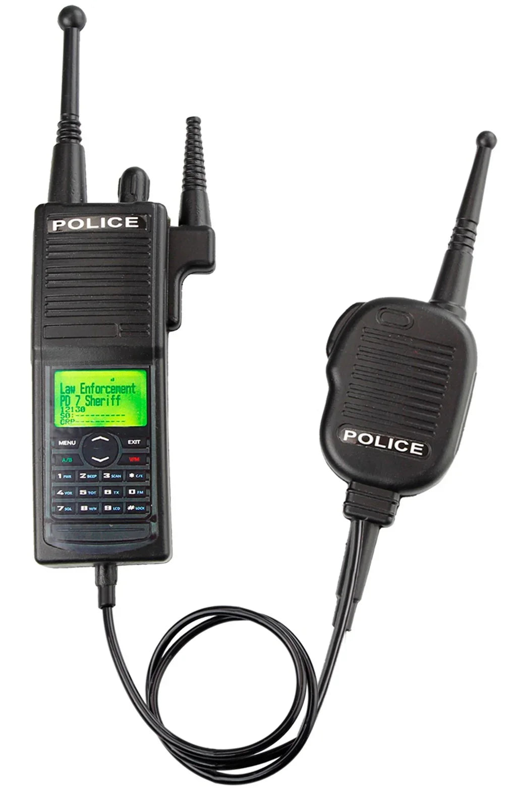 Radio de Policía con Altavoz para el Hombro Policía Widmann