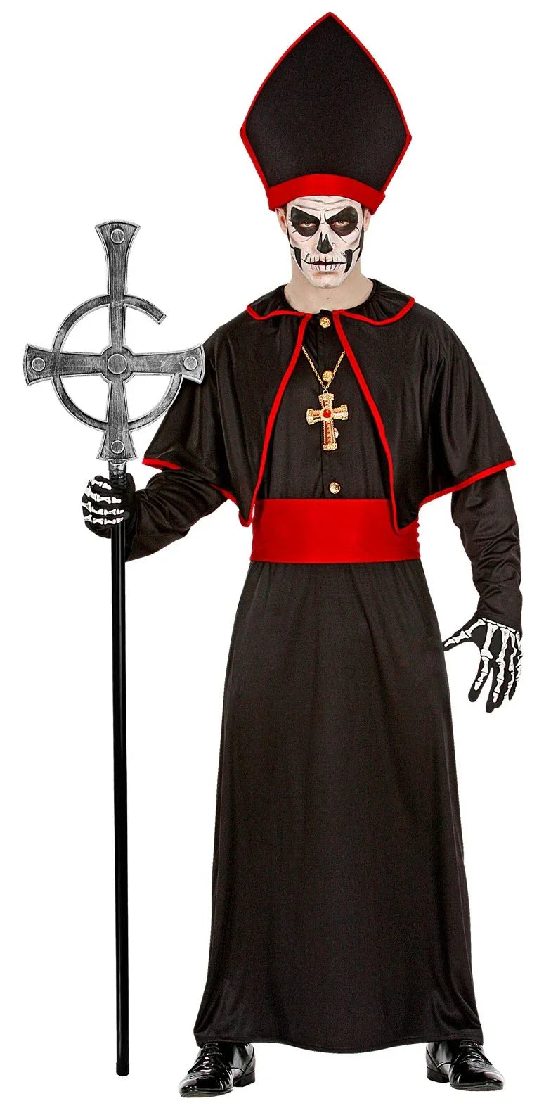 Báculo Satánico Desmontable Complementos Halloween Widmann