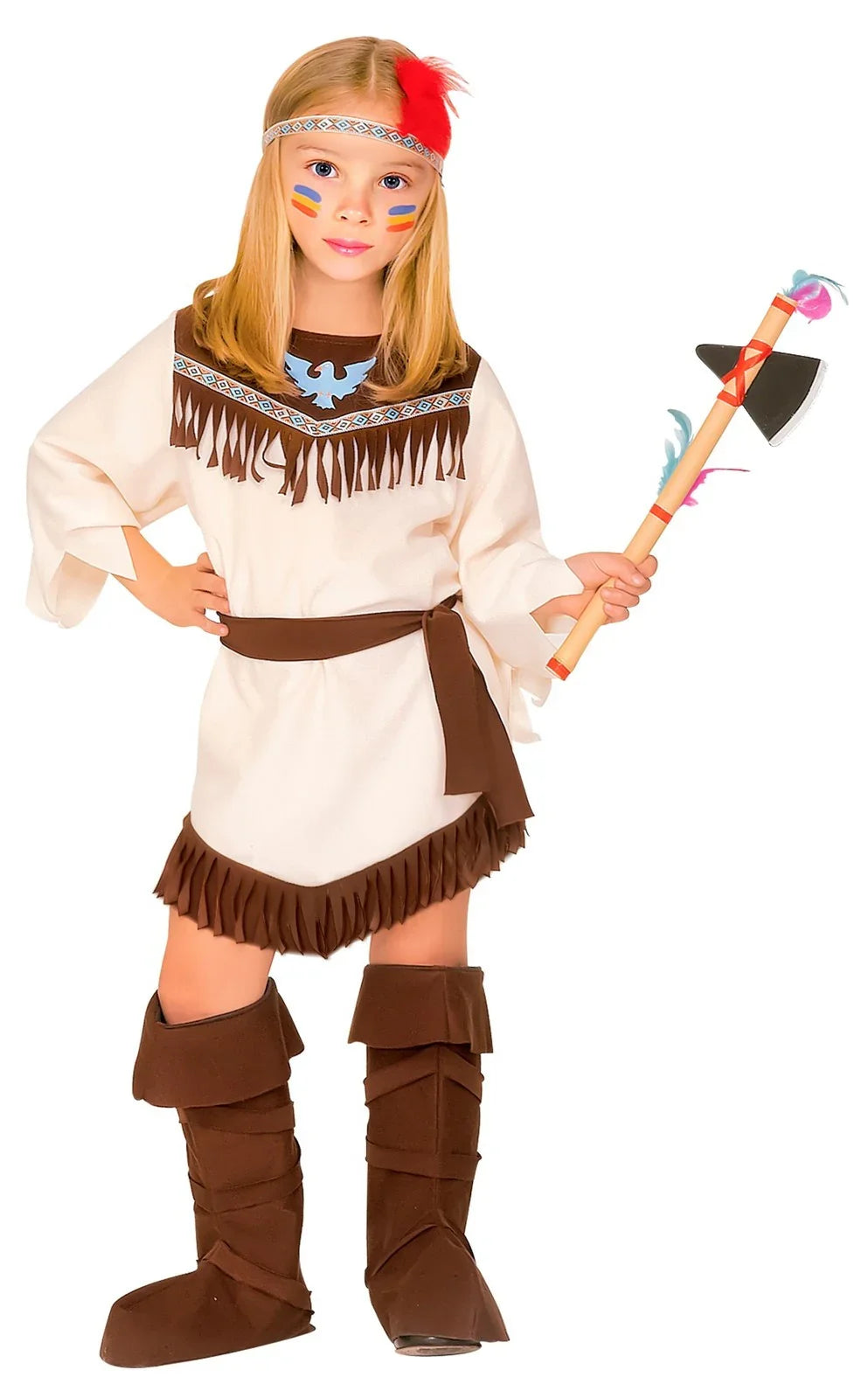 Disfraz de India Apache para Niña Indios Infantiles Widmann