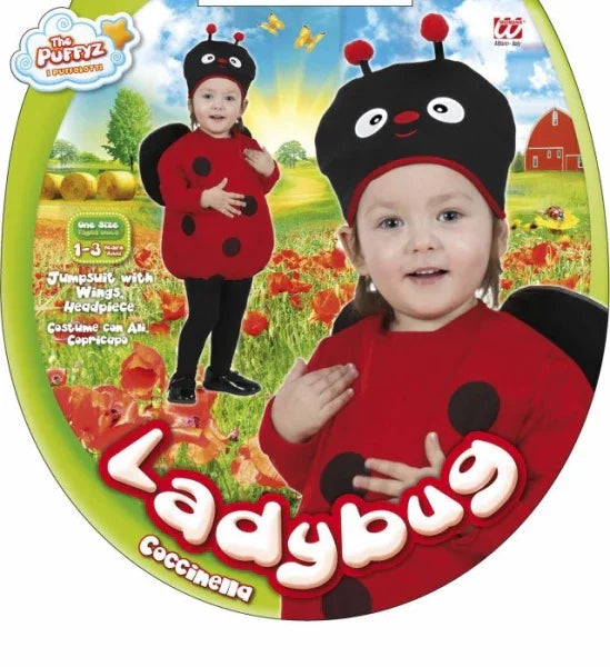 Disfraz de Mariquita para Bebé Animales Infantiles Widmann