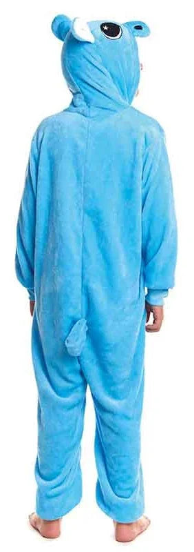 Disfraz de Hipopótamo Azul de Peluche Infantil Animales Infantiles Partilandia