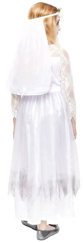 Disfraz de Novia Zombie Infantil Novias Cadáver Partilandia