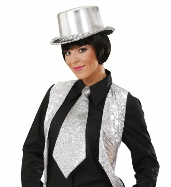 Corbata de Lame Plata COMPLEMENTOS Widmann