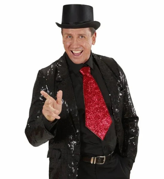 Corbata Roja de lame COMPLEMENTOS Widmann