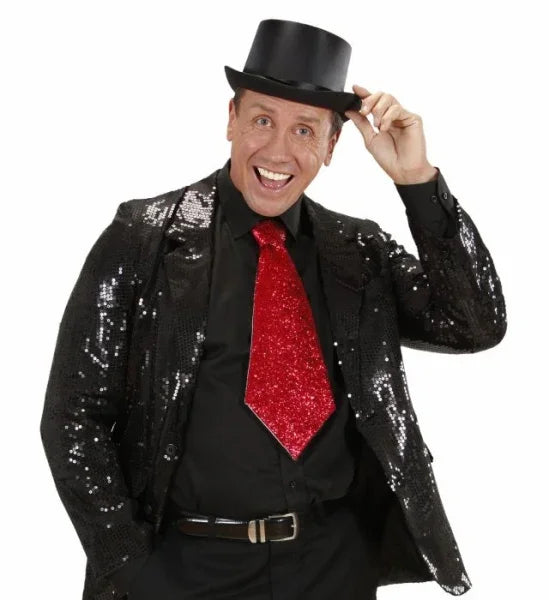 Corbata Roja de lame COMPLEMENTOS Widmann