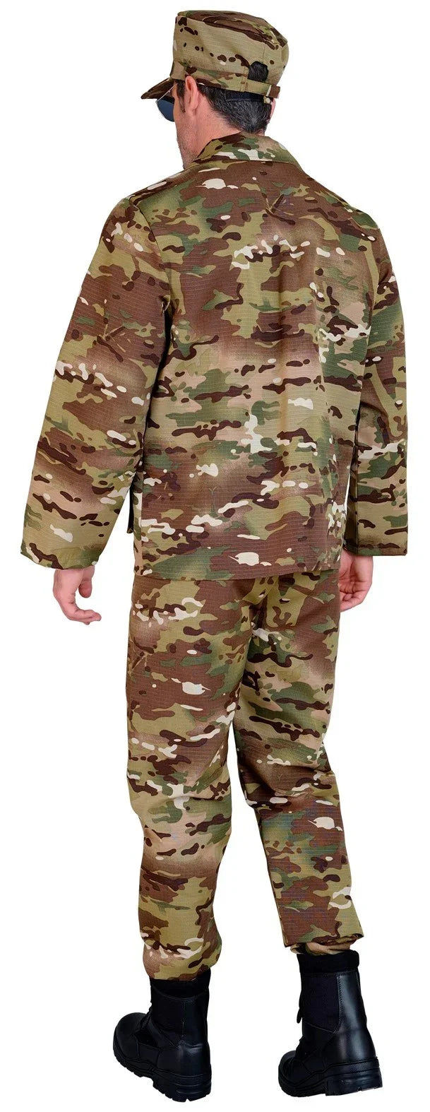 Disfraz de Soldado Militar para Hombre Camuflaje Widmann