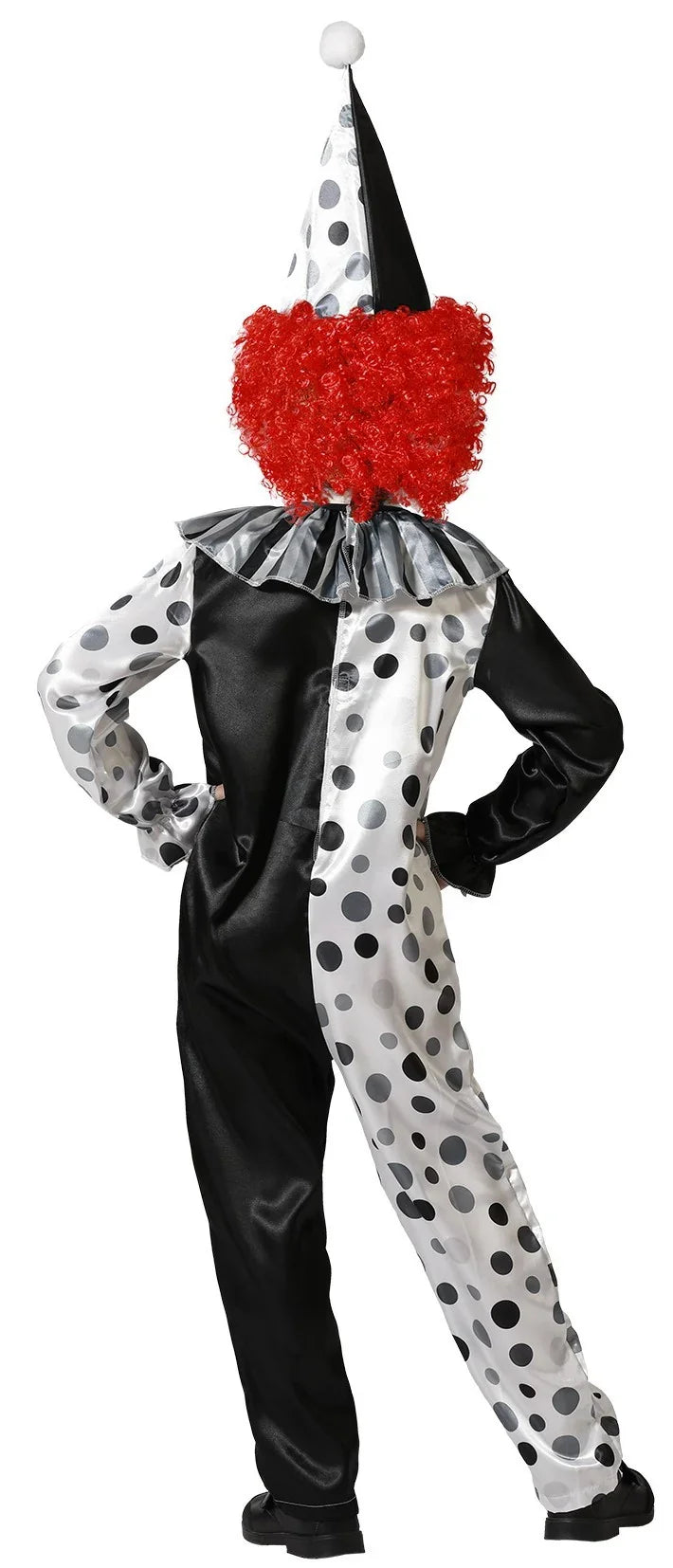 Disfraz de Payaso Asesino Blanco y Negro Infantil Payasos Asesinos Atosa