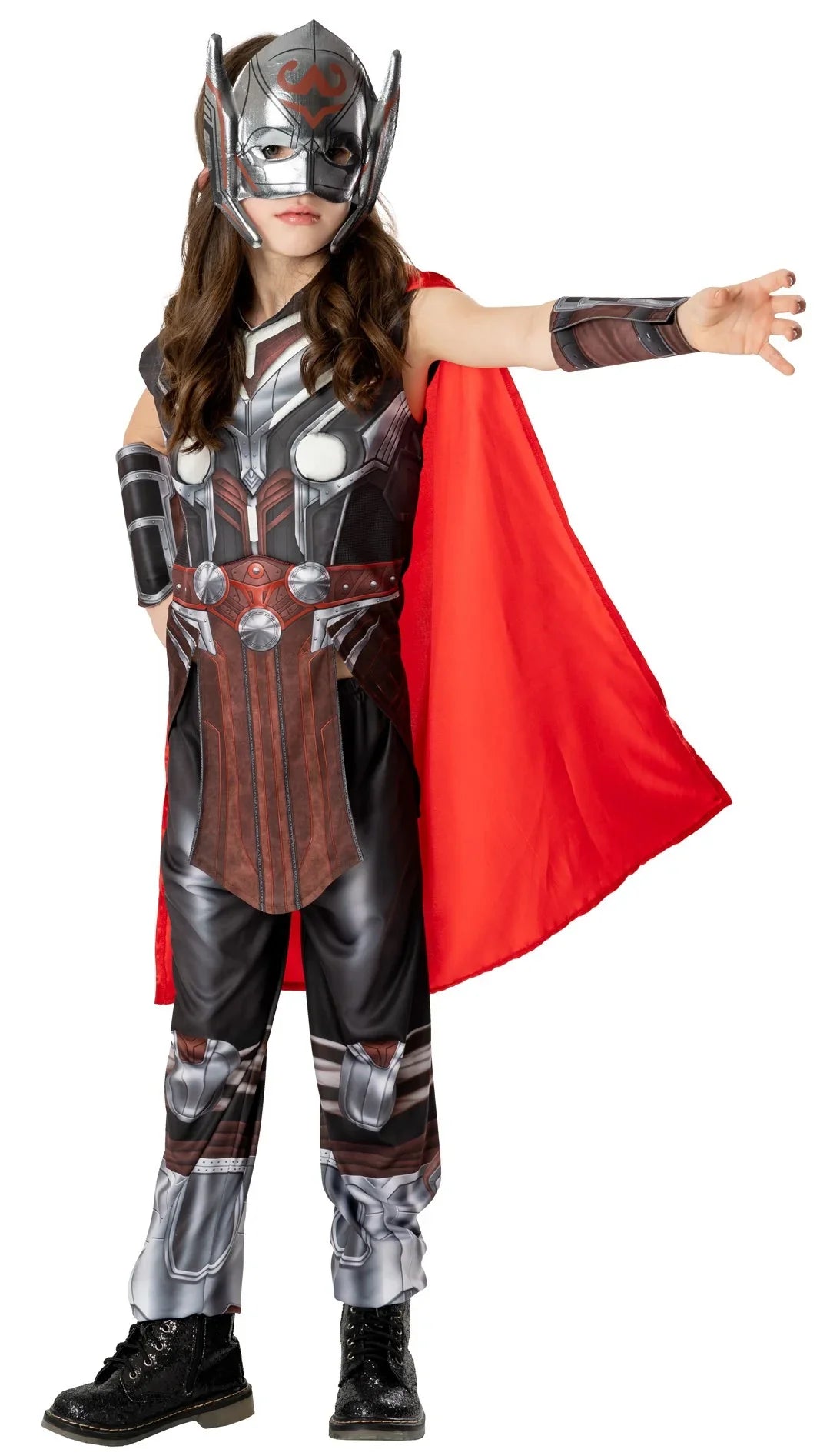 Disfraz de Poderosa Thor para Niña Thor Rubies