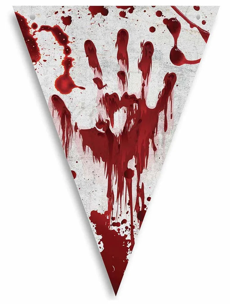 Guirnalda Sangrienta para Decoración de Halloween Guirnaldas de Halloween Guirca