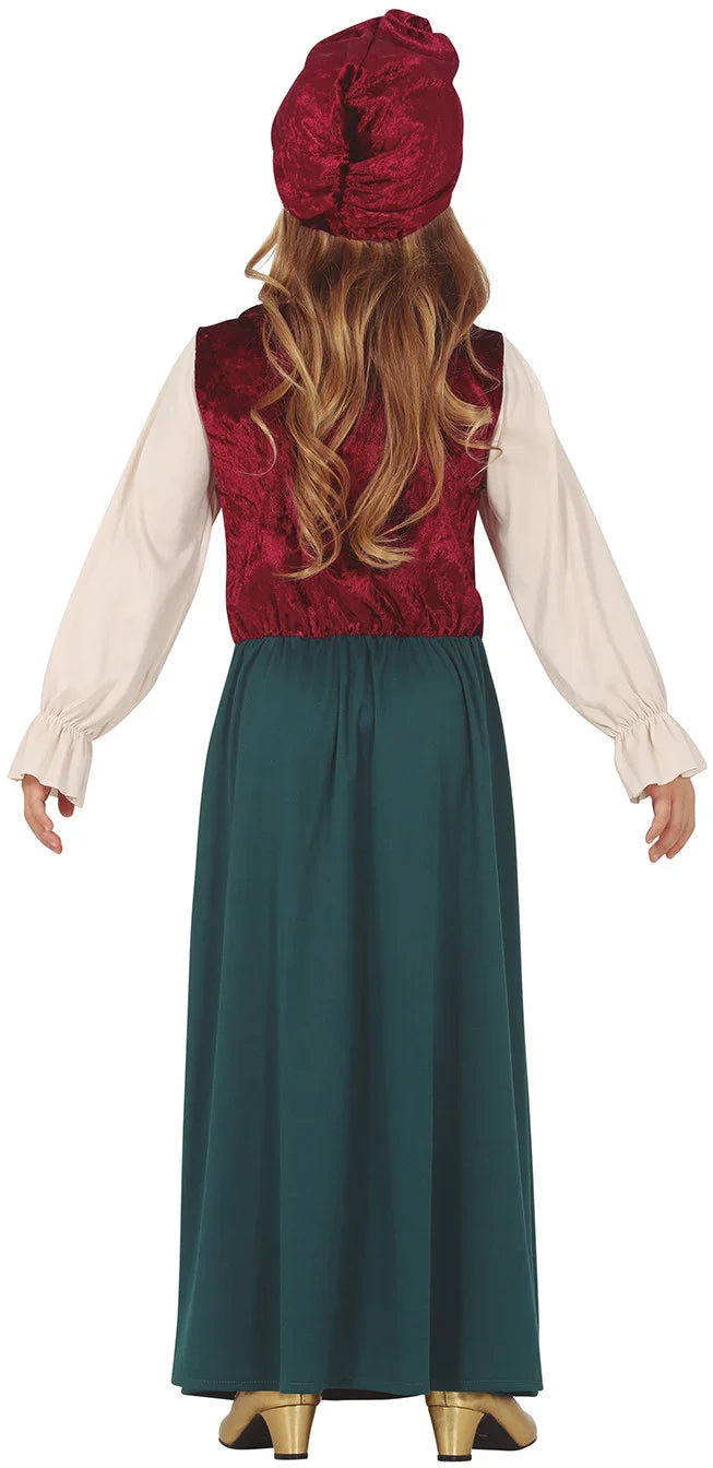 Disfraz de Zíngara Adivina para Niña Gitanas Guirca