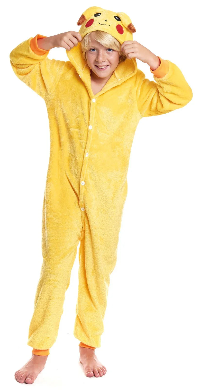 Disfraz de Pikachu de Peluche Infantil Pokemon Partilandia