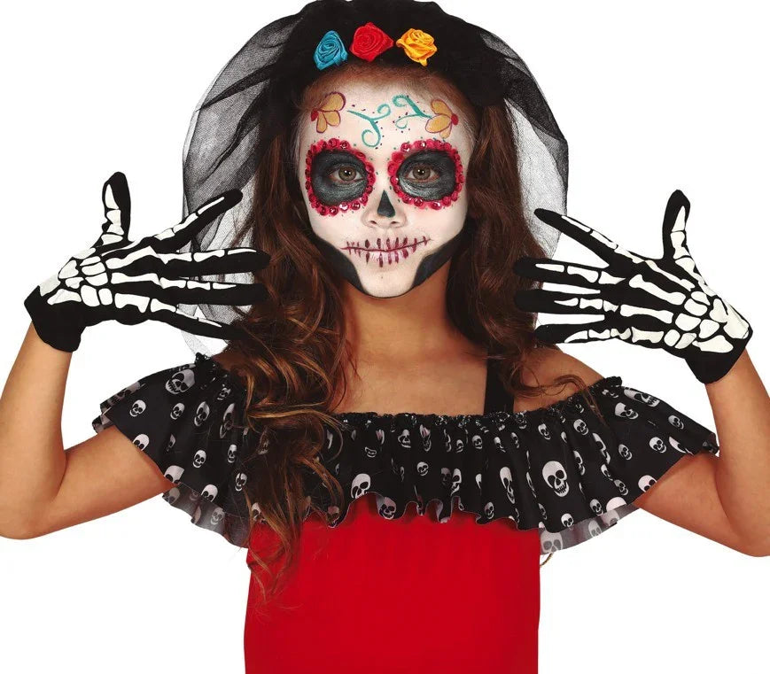 Guantes de Esqueleto para Niño Esqueletos Guirca