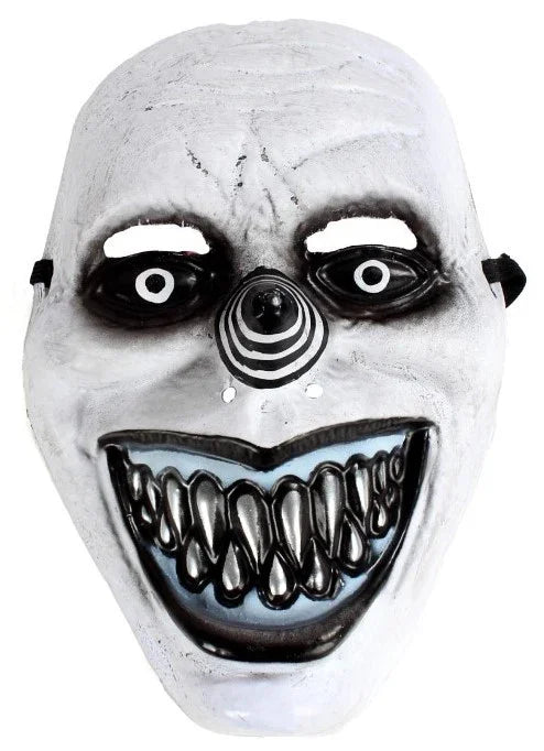 Careta de Payaso Asesino Blanco y Negro Máscaras de Payaso Asesino Partilandia