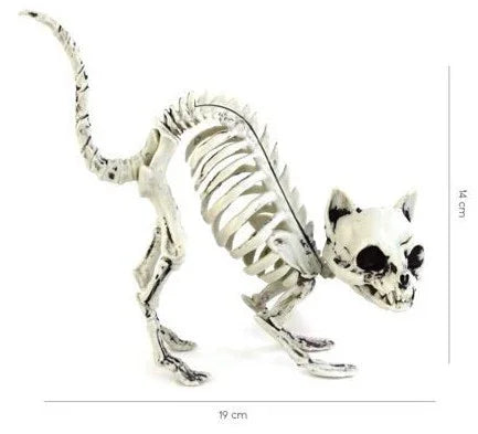 Esqueleto de Gato para Decoración de Halloween Decoración Halloween Partilandia