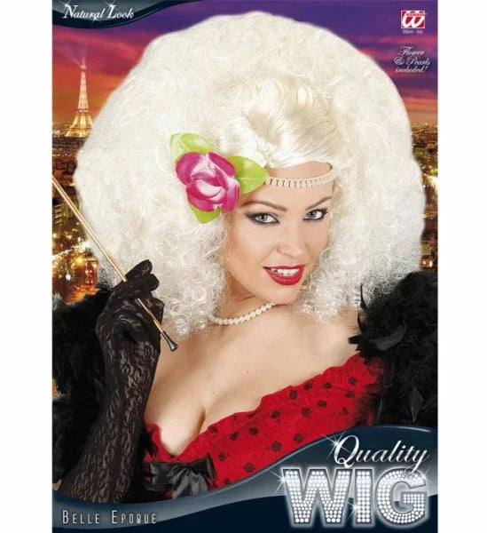 Peluca Blanca Cabaret Lujo COMPLEMENTOS Widmann