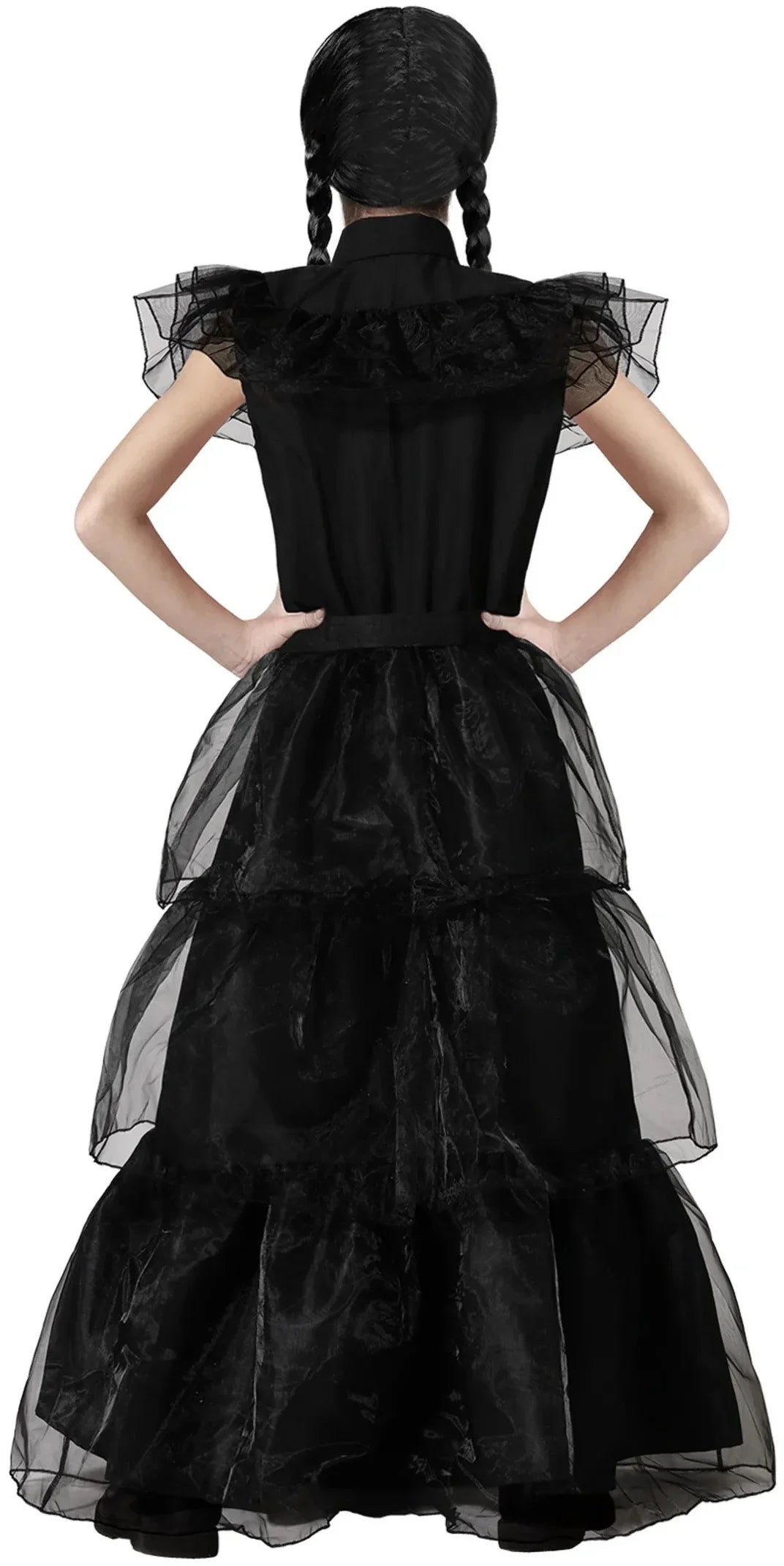 Disfraz de Miércoles de Fiesta para Niña Miércoles Addams Atosa