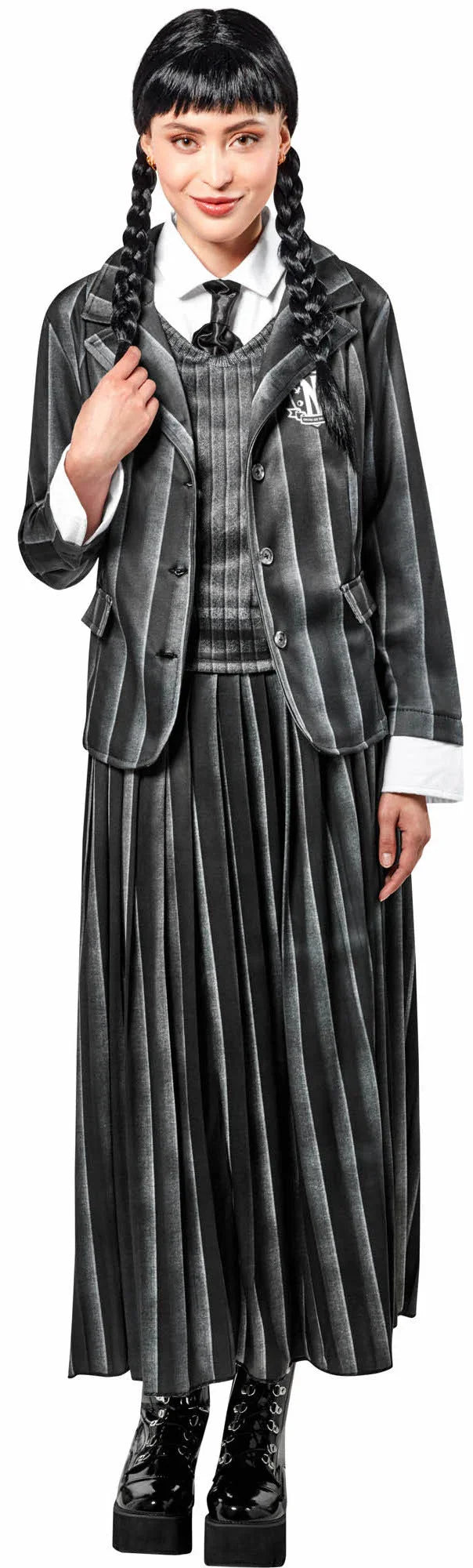 Disfraz de Miércoles Addams con Uniforme para Mujer Miércoles Addams Rubies