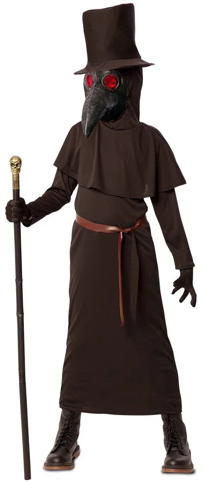 Disfraz de Doctor de la Peste Infantil Disfraces Halloween EuroCarnavales