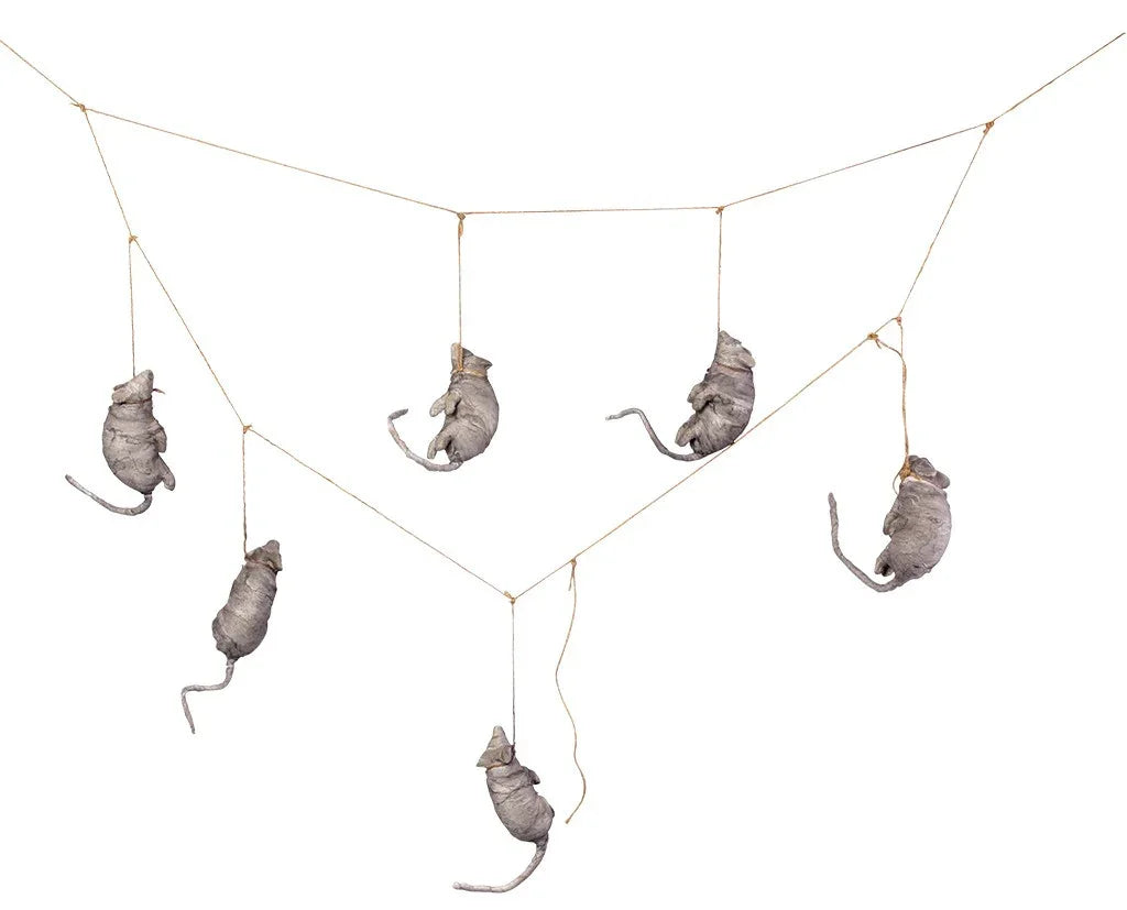 Guirnalda de Ratas para Decoración de Halloween Guirnaldas de Halloween EuroCarnavales