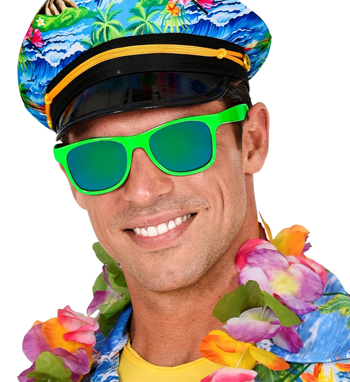 Gafas Verde Neón Años 80 Gafas Widmann