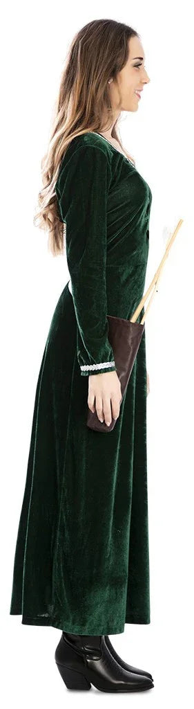 Disfraz de Doncella Arquera Lady Marian para Mujer Robin Hood y Arquero EuroCarnavales