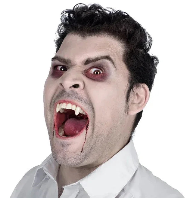 Colmillos de Vampiro Largos Profesionales Dentaduras y Colmillos Viving