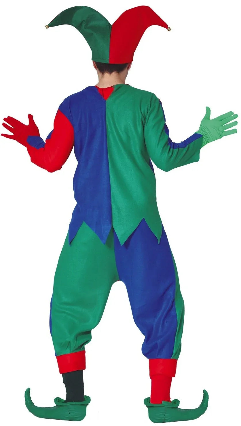 Disfraz de Bufón para Hombre Arlequines y Bufones Guirca