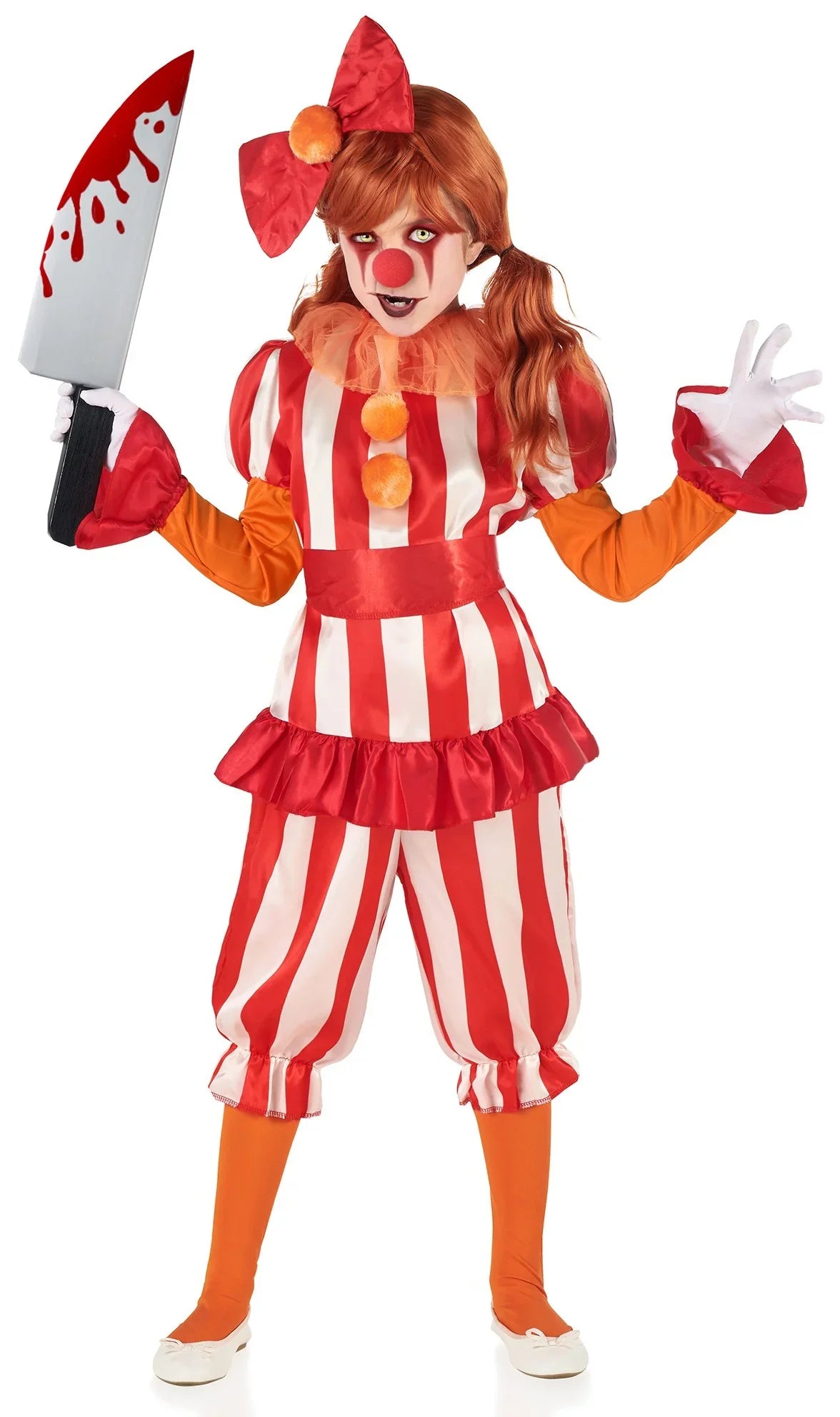 Disfraz de Payaso del Circo del Terror Infantil Payasos Asesinos Kimokawaii