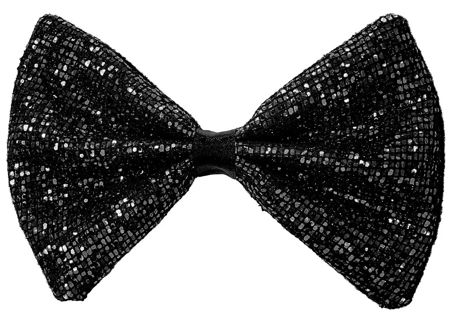 Pajarita Negra Brillante Efecto Purpurina Corbatas, Pajaritas y Tirantes Widmann