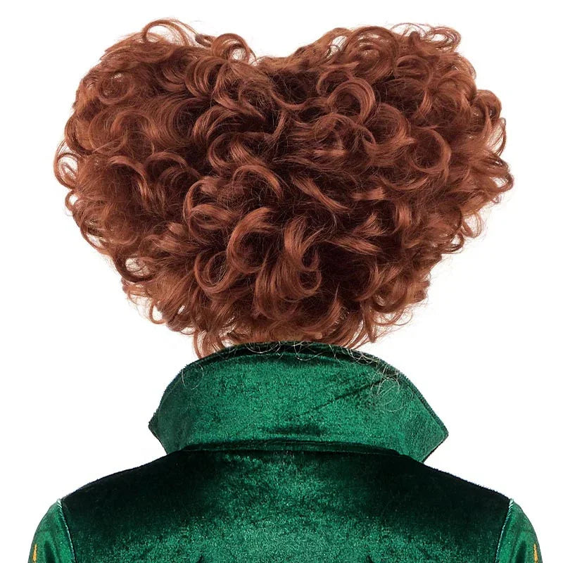 Peluca de Bruja Winifred El Retorno de la Brujas para Mujer Pelucas Pelirrojas Partilandia