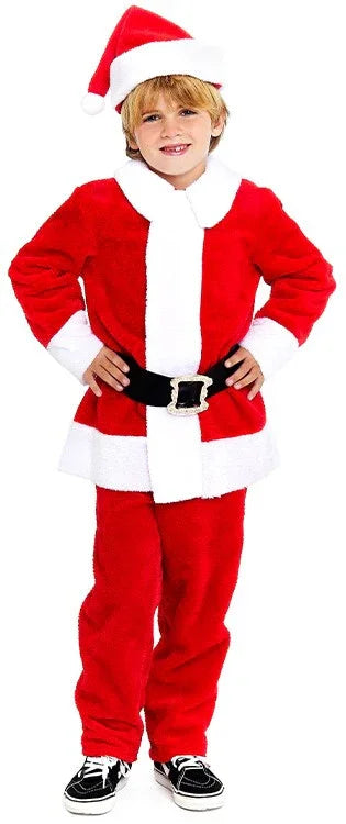 Disfraz de Papá Noel Premium para Niño Papá Noel Partilandia