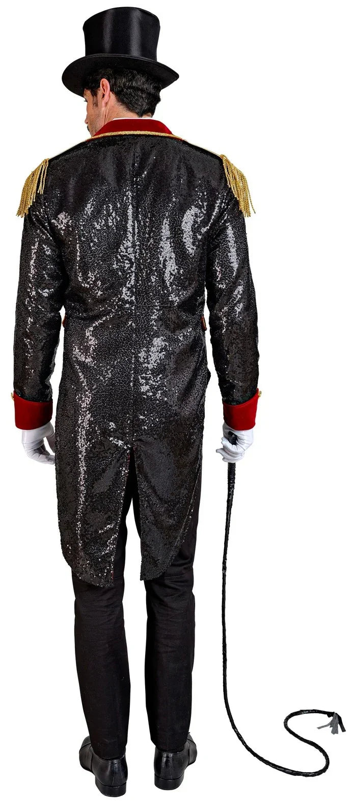 Chaqueta de Domador Negra con Lentejuelas para Hombre Domador Widmann