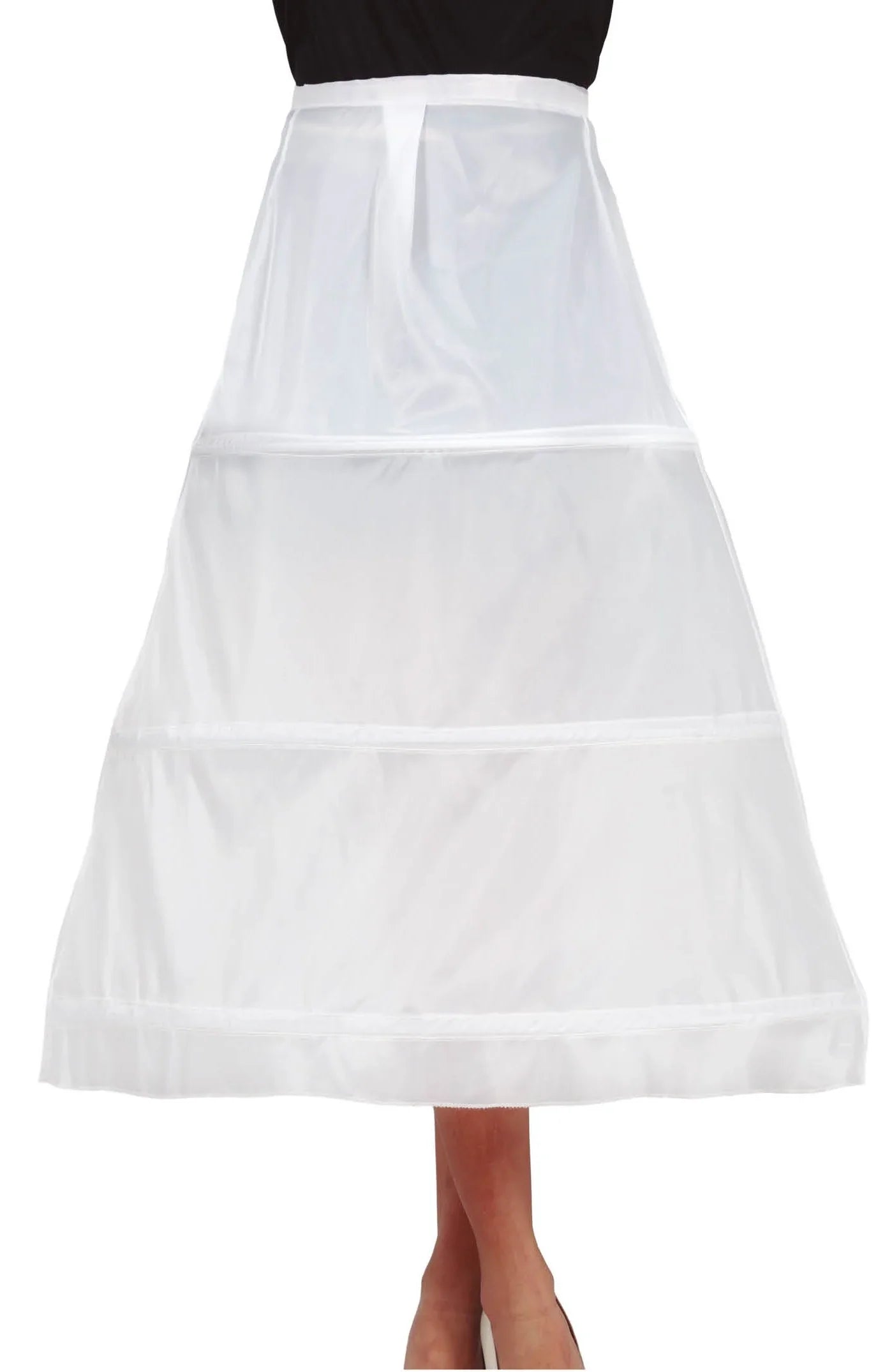 Enagua Larga Blanca Complementos Venecianos y de Época Guirca